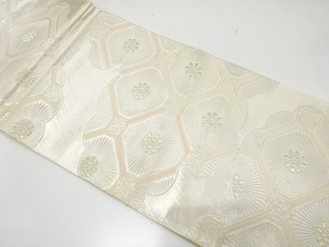 JAPANESE FUKURO OBI / UNUSED / WOVEN CLOUD / (NON-TAILORED)